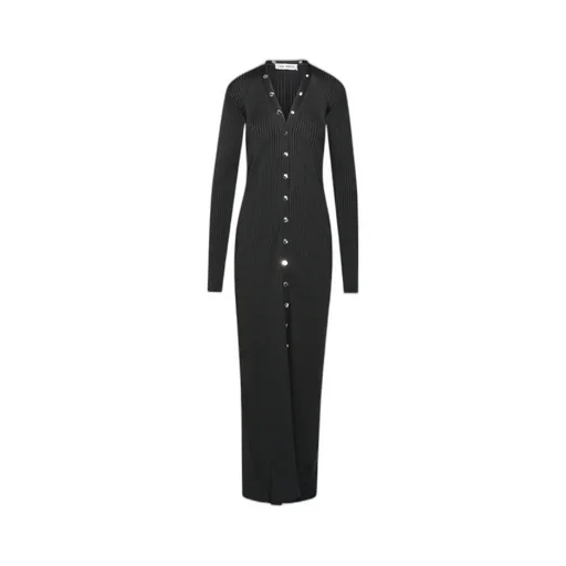 V-Neck Cardigan Dress