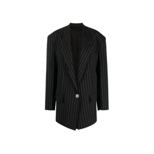 Glen Pinstriped Blazer