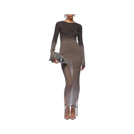 Gradient Midi Dress