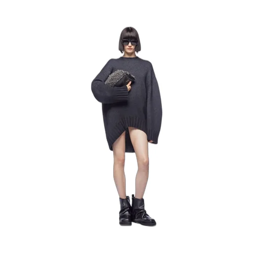 Ombre-Effected Knitted Jumper