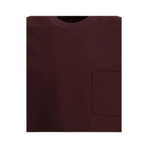 Ribbed Collar T-Shirt