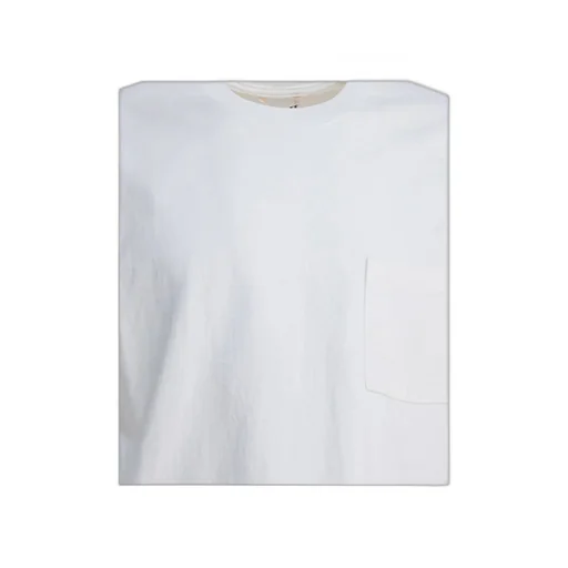 Ribbed Collar T-Shirt