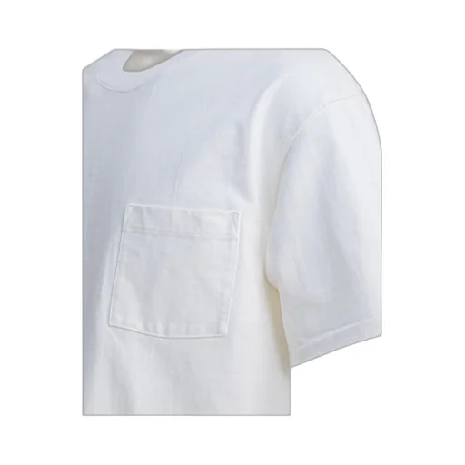 Ribbed Collar T-Shirt