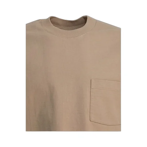 Ribbed Collar T-Shirt