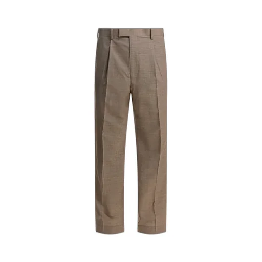 Pleated Wool Pants