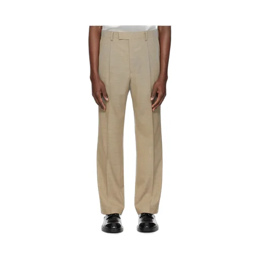 Pleated Wool Pants