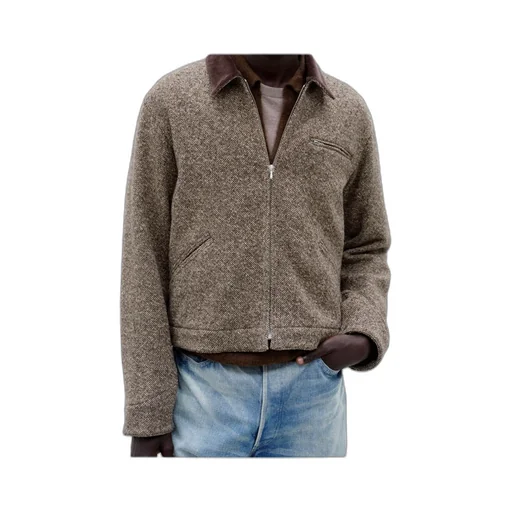 Tweed Zip Blouson