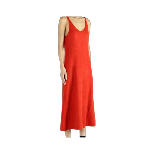 V-Neck Midi Dress