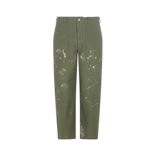 Straight-Leg Casual Pants