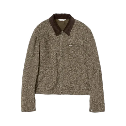 Tweed Zip Blouson