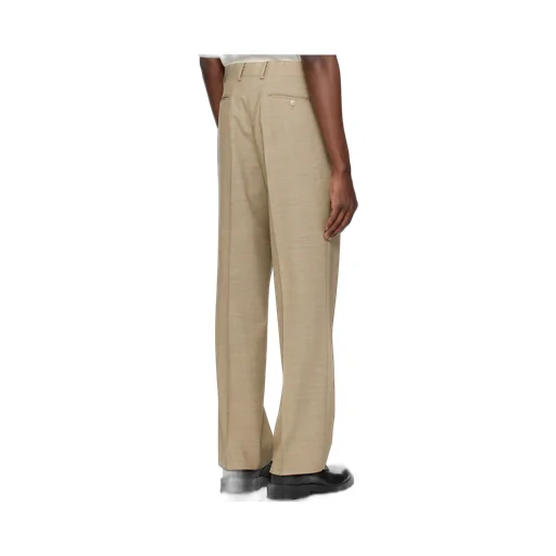 Pleated Wool Pants