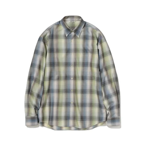 Checked Wool Shirt