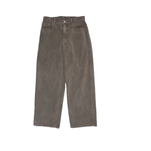 Wide-Leg Corduroy Trousers