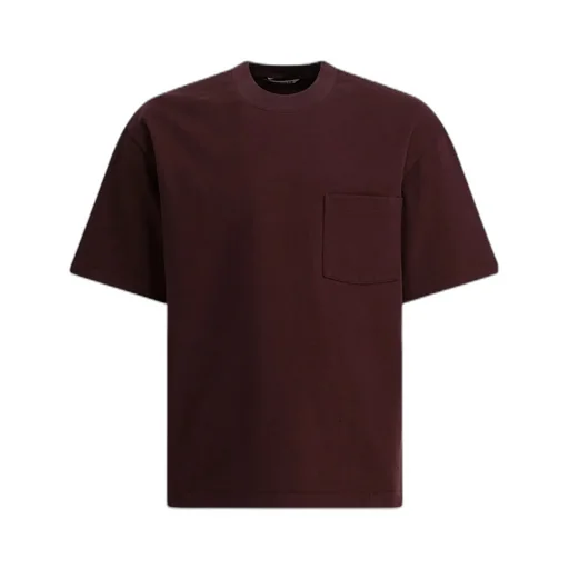 Ribbed Collar T-Shirt