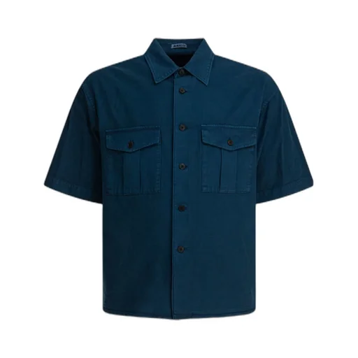 Double-Pocket Cotton Shirt