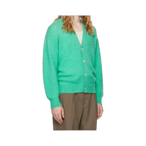 Long-Sleeved Knitted Cardigan