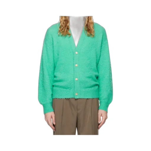 Long-Sleeved Knitted Cardigan