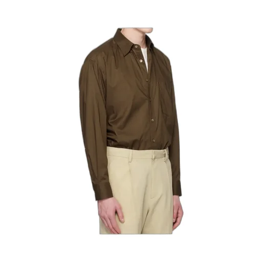 Lapel Long-Sleeved Shirt
