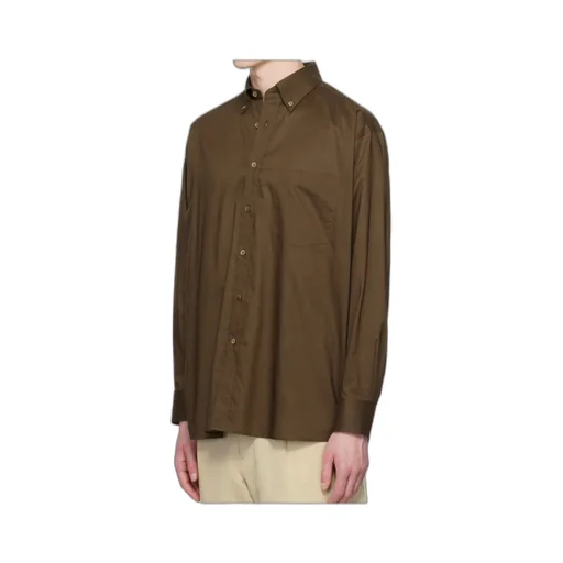 Lapel Long-Sleeved Shirt