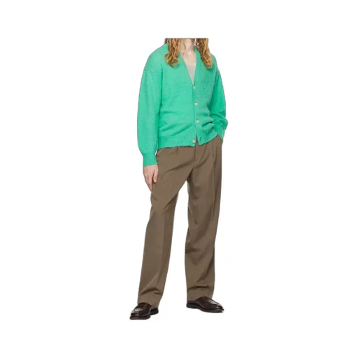 Long-Sleeved Knitted Cardigan