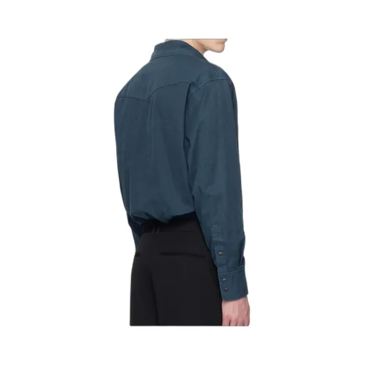 Lapel Long-Sleeved Shirt