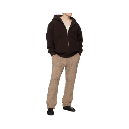 Merino Wool Boa Knit Sweatpants