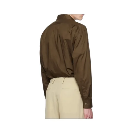 Lapel Long-Sleeved Shirt