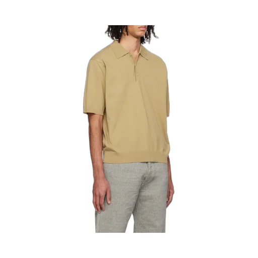 Short-Sleeve Cotton Polo Shirt