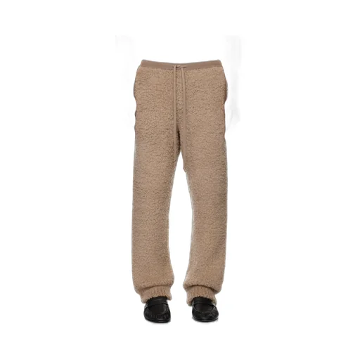 Merino Wool Boa Knit Sweatpants