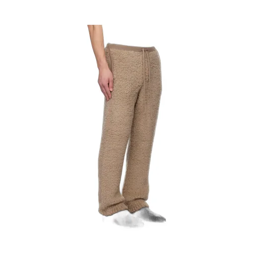 Merino Wool Boa Knit Sweatpants