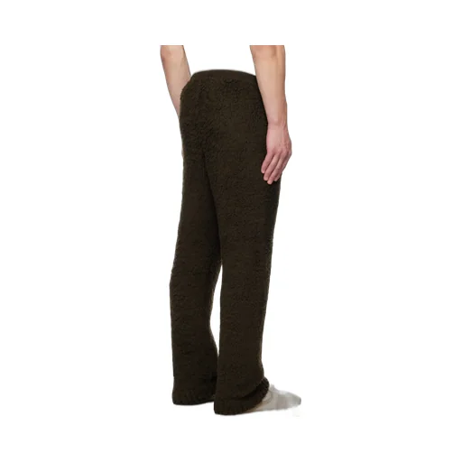 Merino Wool Boa Knit Sweatpants