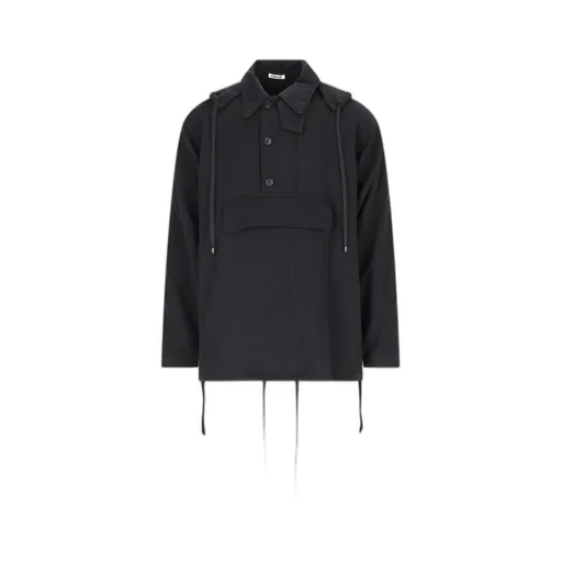 Long Sleeved Hooded Casual Jacket