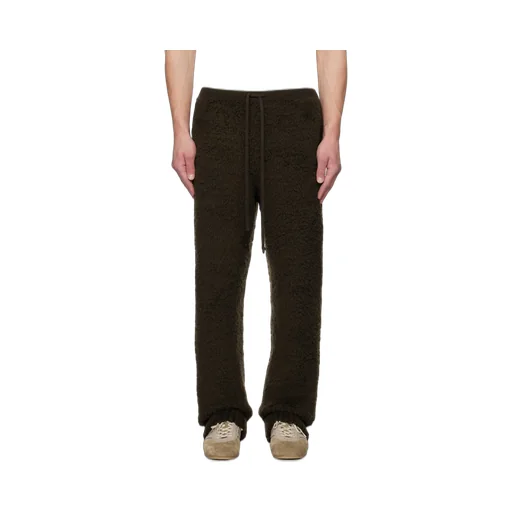 Merino Wool Boa Knit Sweatpants