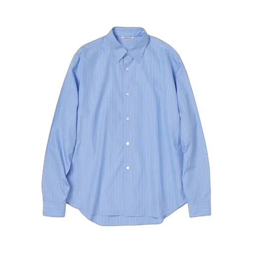 Suvin High Count Cloth Stripe Shirt