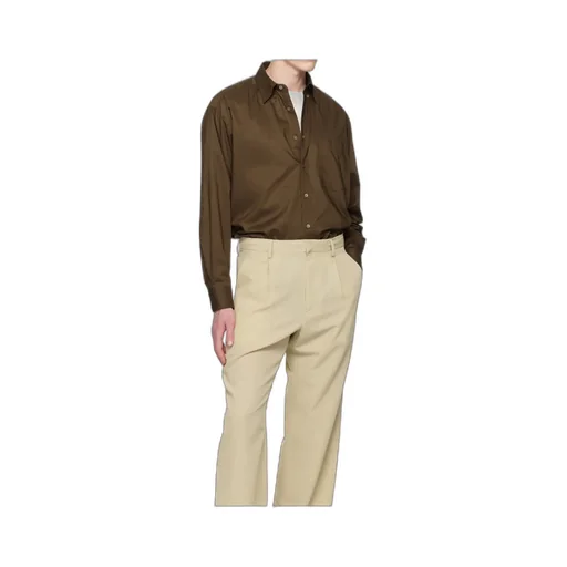 Lapel Long-Sleeved Shirt