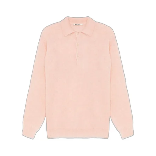 Brushed Knit Polo Shirt