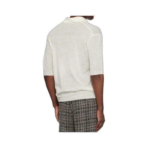 MÉLange Wool-Blend Polo Shirt