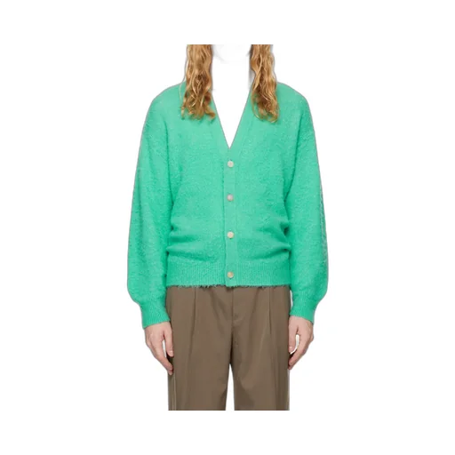 Long-Sleeved Knitted Cardigan