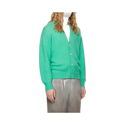 Long-Sleeved Knitted Cardigan
