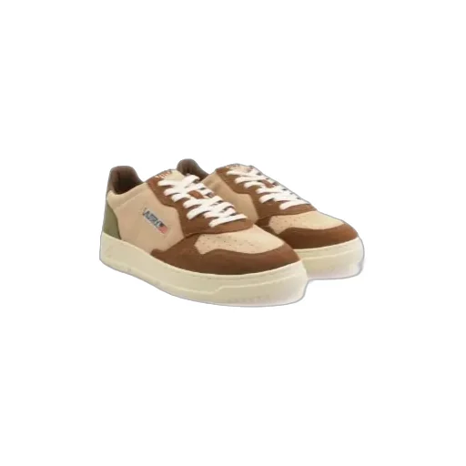 Medalist Panelled Lace-Up Sneakers