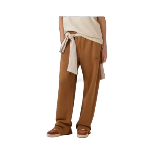 Embroidered Drawstring Pants