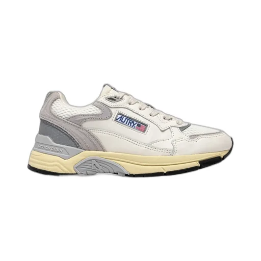 Leather Panel Sneakers