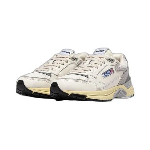 Leather Panel Sneakers