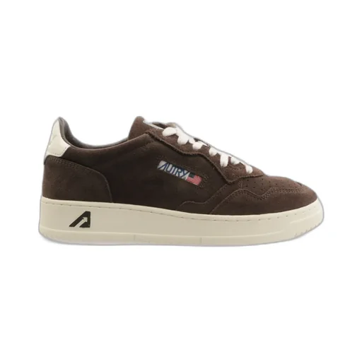 Logo Embossed Lace-Up Sneakers