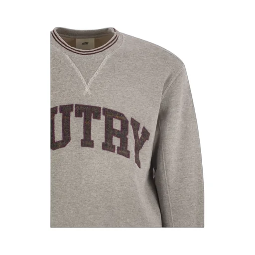 Logo-Embroidered Crew-Neck Sweatshirt