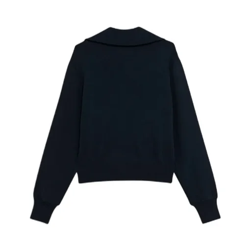 Zip-Up Sweatshirt With Stripe Detail