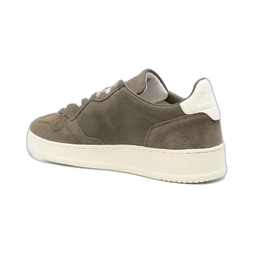 Logo Embossed Lace-Up Sneakers