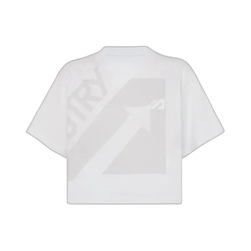 Logo-Printed Cropped T-Shirt