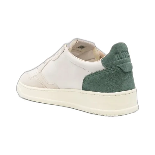 Logo Embossed Lace-Up Sneakers