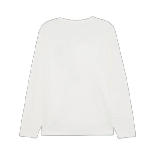 Long Sleeved Logo Embroidered T-Shirt